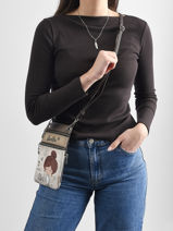 Cross Body Tas Sophia Anekke Bruin sophia 42803905-vue-porte